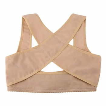 Adjustable Women Elastic Back Belt Support Chest Posture Corrector Brace Support Shoulder Corrector Body Shaper Corset new