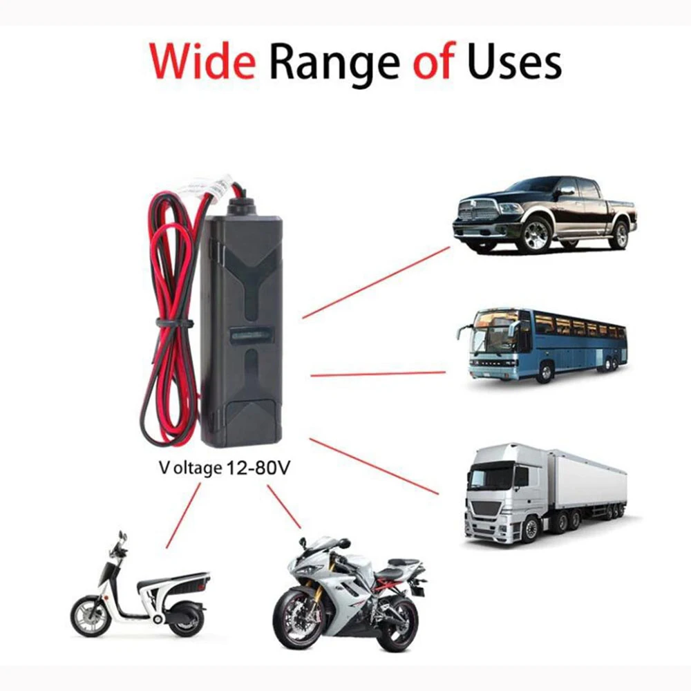 VJOYCAR gf07 Mini GPS Tracker Builtin Battery Vehicle Tracking Device Wire Cut Alert Car Motorcycle GSM Locator Free Software 