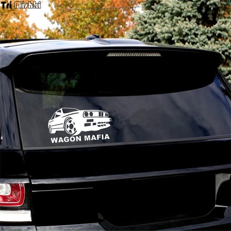 Tri Mishki HZX243 10.8*20см 1 4шт прикольные виниловые наклейки на авто wagon mafia for bmw e30 m3 машину