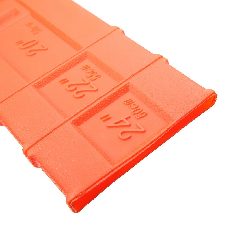 20'' 22'' 24'' Orange Color Chainsaw Bar Cover Scabbard Universal Guide Plate Garden Grass Cutter Tool Parts