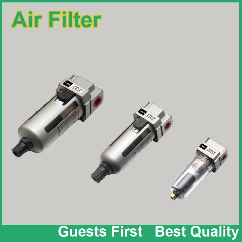 

Air Filter AF5000-06 AF5000-06D 3/4'' AF5000-10 AF5000-10D 1 " Pneumatic Air Water Filter Manual Drain / Auto Drain
