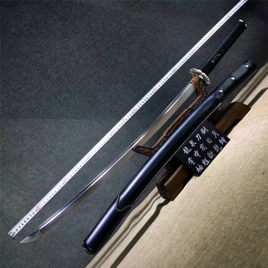 Japanese Sword Spring Steel Blade Sharp Samurai Sword Katana Handmade Full Tang