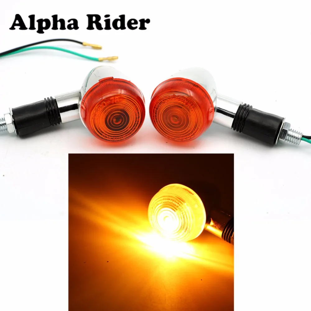 1 пара индикаторов поворота мотоцикла сигнальные Blinkers для Honda Suzuki Kawasaki Yamaha Harley Ducati