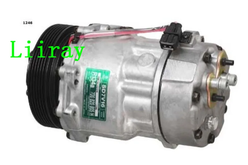 Авто ac компрессор для vw transporter iv 90-03 LT 28-35 28-46 II 96- 06 7D0820805H 7D0820805K 7D0820805C 7D0820805G