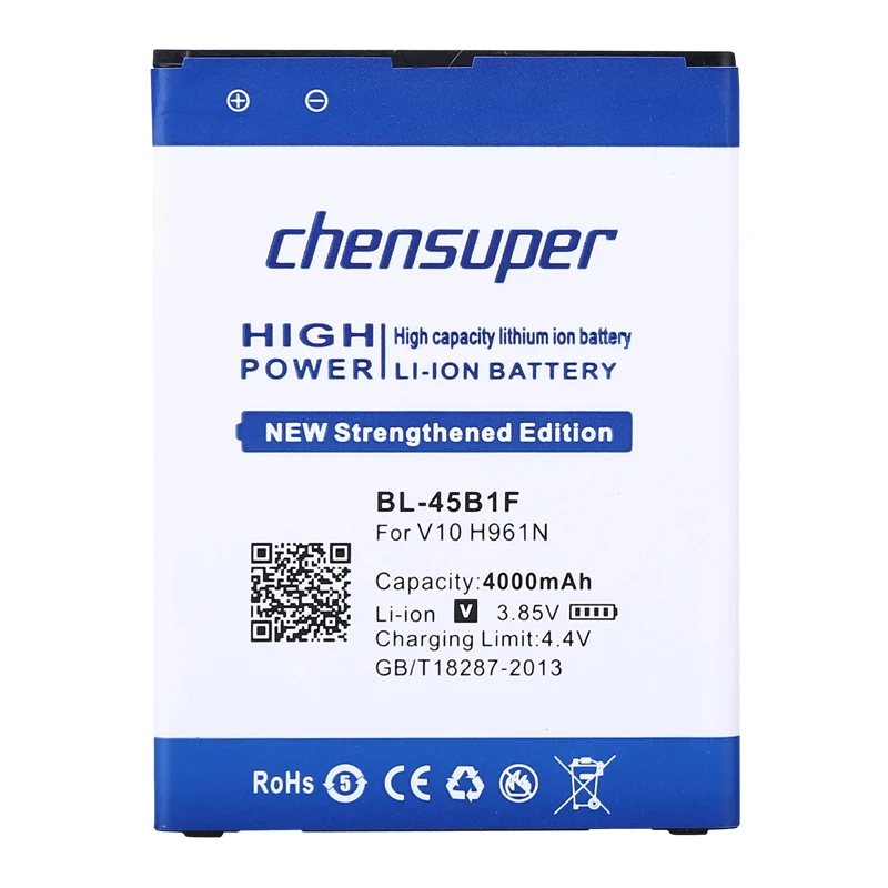 1 шт. 4000 мА/ч, BL-45B1F Батарея для LG V10 Батарея H961N F600 H900 H901 VS990 H968 BL45B1F
