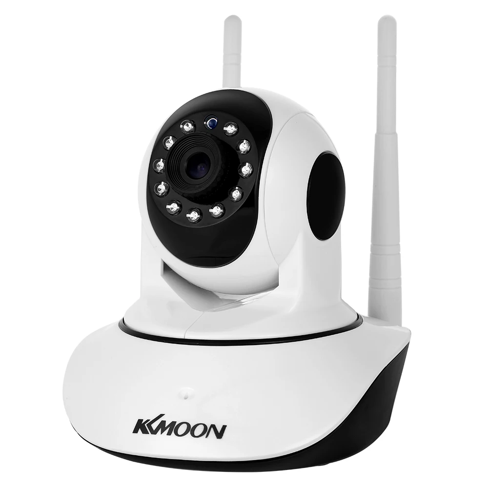 KKmoon 1080P IP беспроводная wifi камера видеонаблюдения камера безопасности в помещении Поддержка камеры с наклоном и поворотом двусторонний аудио детский монитор