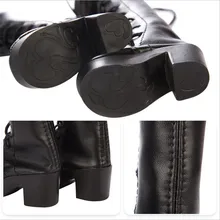 Bjddoll sapatos acessórios do bebê nascido novo ajuste 18 polegada 43cm botas sapatos de inicialização preto e branco terno para o presente aniversário do bebê