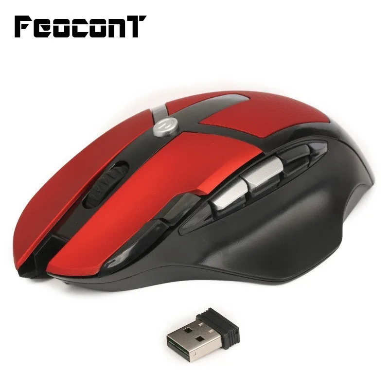 

Wireless Mouse 2.4ghz Wireless Opto-Electronic Business Mice USB Reception 2400DPI Overwatch 8 Buttons Game Mouse For Laptop PC