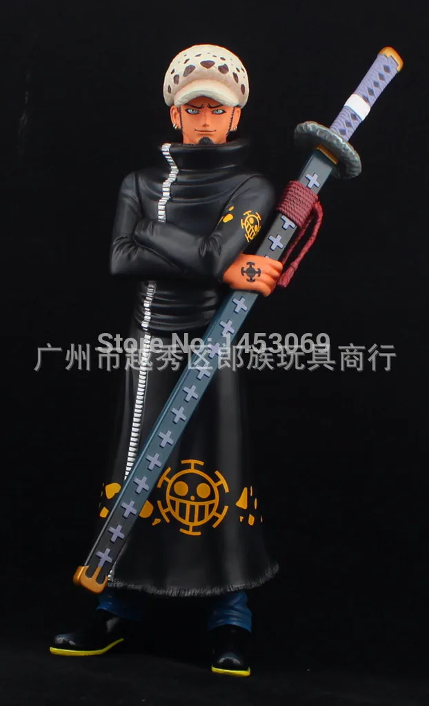 

Free Shipping New Japanese Anime One Piece Trafalgar Law PVC Action Figure Model Collection Toy 23cm OPFG046