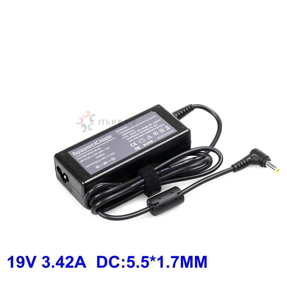 19v 3.42a 5.5*1.7mm Laptop Ac Adapter Charger For Acer Aspire 5735 5315