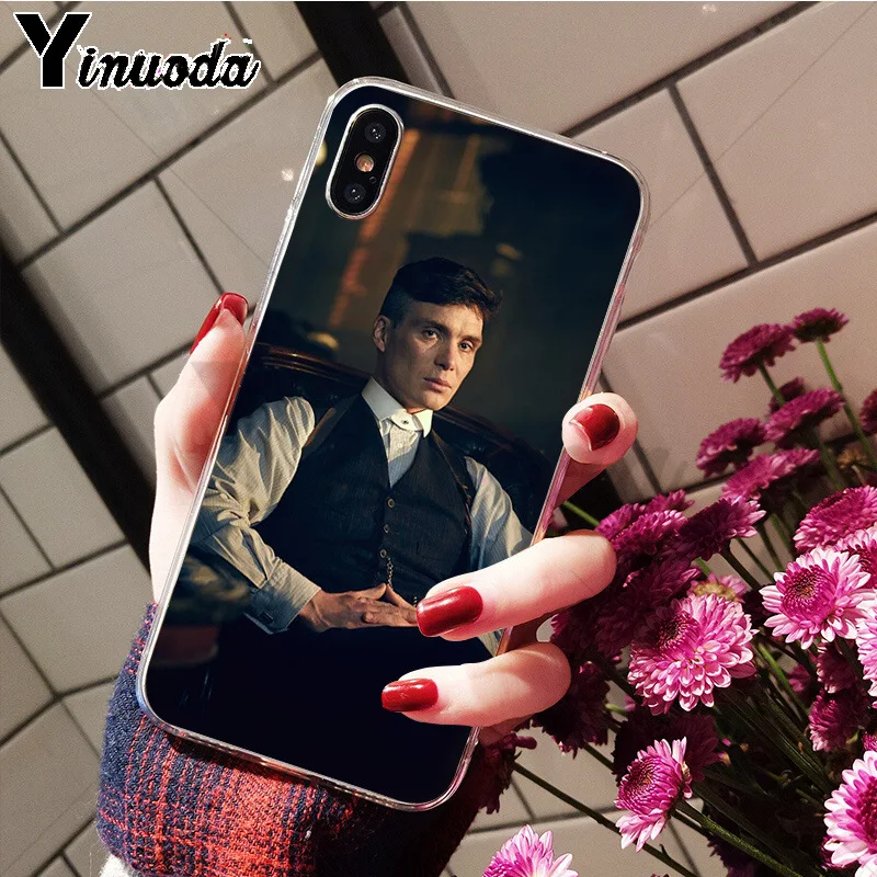 Yinuoda Peaky bliners TPU Мягкий силиконовый чехол для телефона чехол для iphone 8 7 6 6S Plus 5 5S SE XR X XS MAX Coque Shell - Цвет: A11