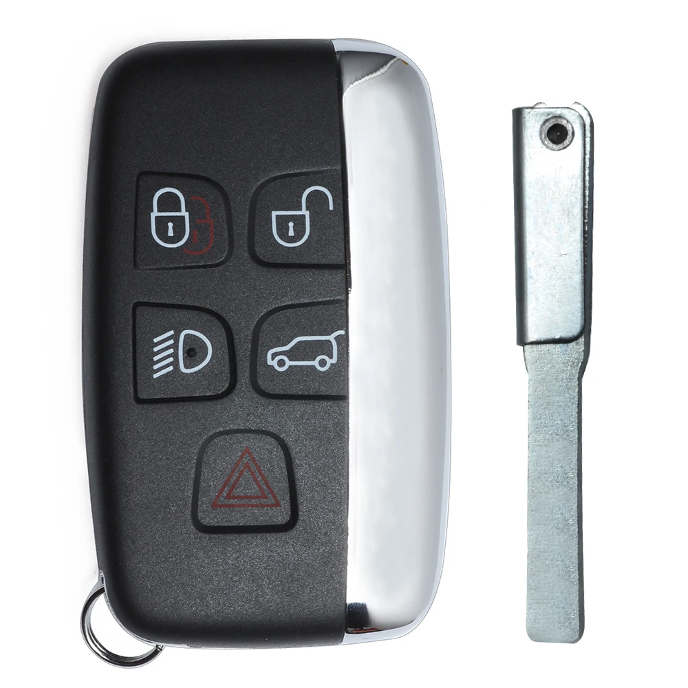 KEYECU Replacement Smart Remote Car Key Fob 5 Button 315/433MHz for Jaguar XF XJ XK 2013-2017 FCC ID: KOBJTF10A