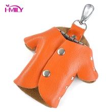 HMILY держатель для ключей из натуральной кожи для мужчин, автомобильный брелок для ключей, Женский кошелек-брелок для ключей, модная ключница, кошелек, креативный подарок другу