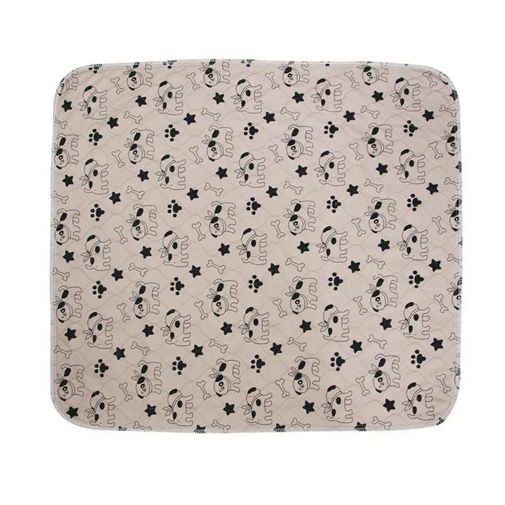 

Pet Dog Pee Pad Three-layer Waterproof PVC Cute Pattern Cat Urine Pad Reusable Washable Pee Mattress Cushion