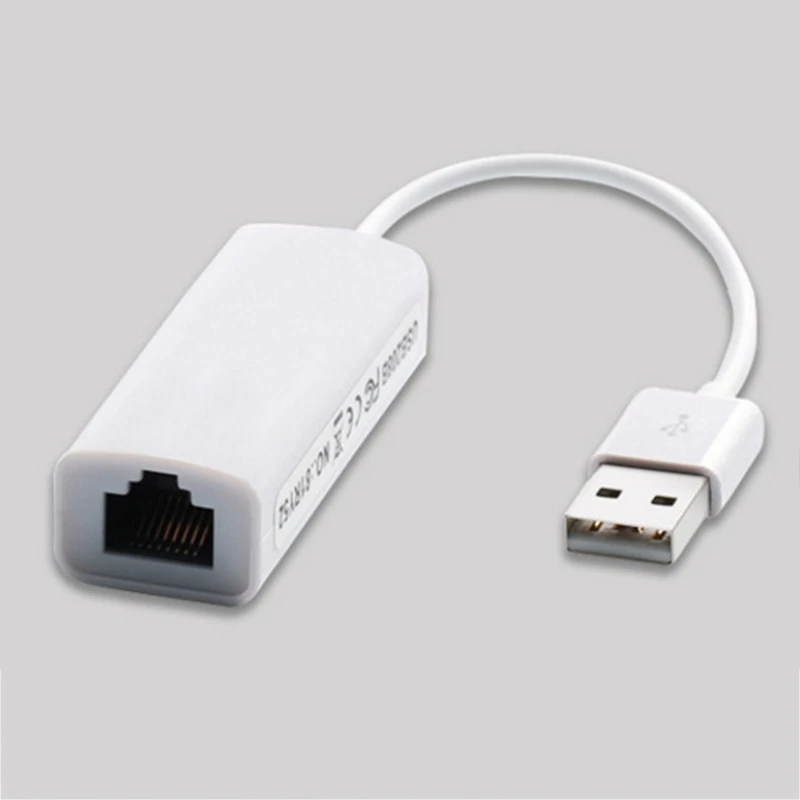 1 шт. USB 2,0 для RJ45 сетевая карта беспроводной локальной сети адаптер 10/100 Мбит/с для планшетных ПК Win 7 8 10 XP