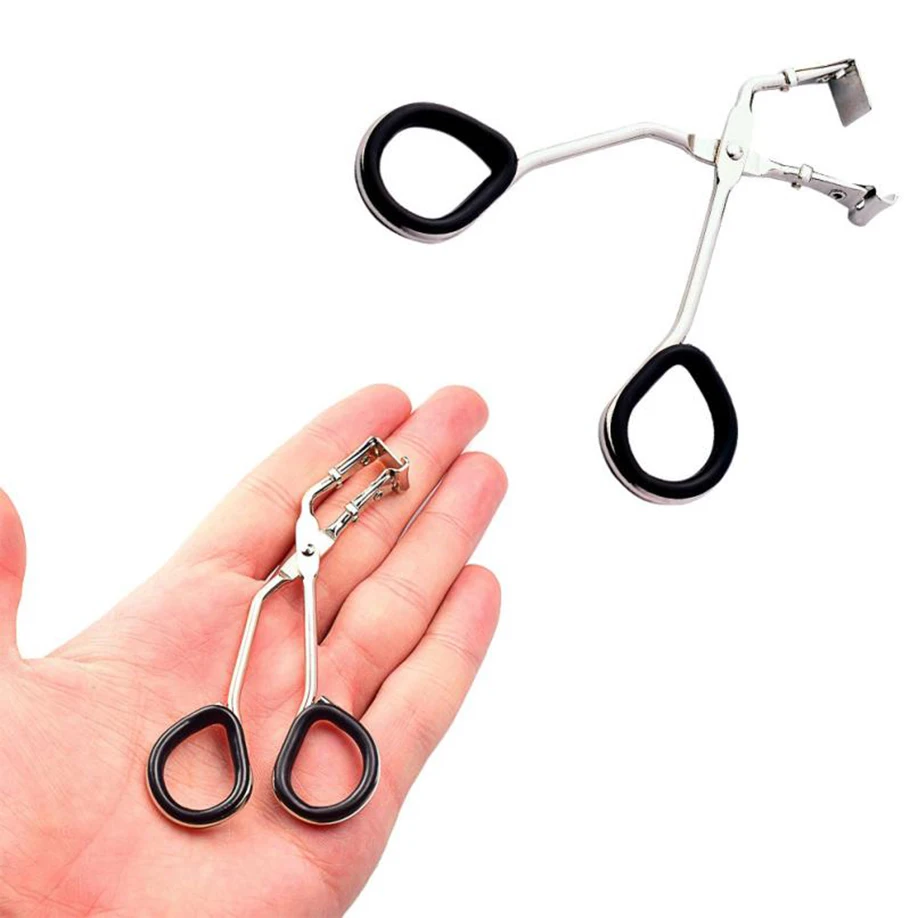 Hot Sale Mini Stainless Eyelash Curler Silver False Eye Lashes Curling