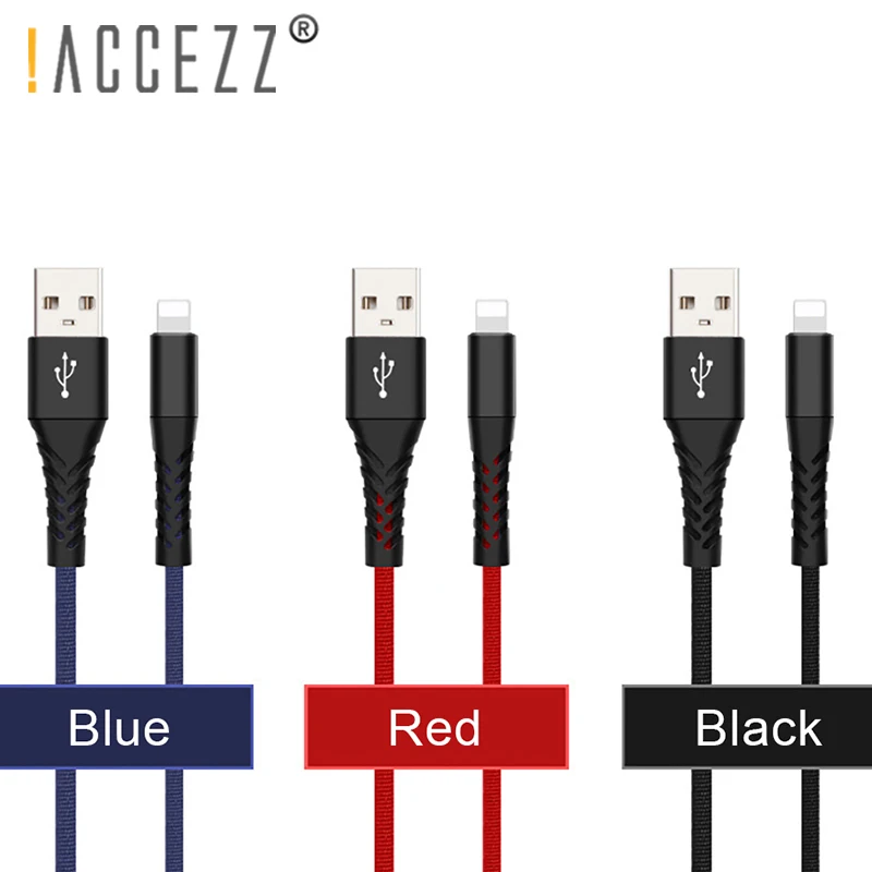 ! ACCEZZ Usb кабель для быстрой зарядки и синхронизации данных IPhone XS MAX XR X 7 6 8 6S Plus