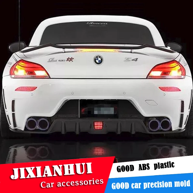 For BMW Z4 Spoiler 2012- BMW 3 series 320i 320li 325li 328i Spoiler M ABS plastic Material Car Rear Wing Color Rear Spoiler