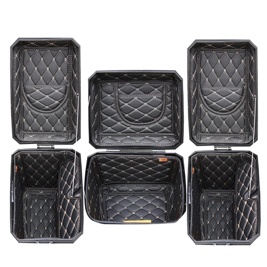

Motorcycle Rear Luggage Box Inner Container Side Saddlebag Inner Bag Upper and Inner Covers for BMW F800GS LC/ADV 13-17