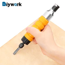 DIYWORK резьба по дереву ножи инструмент гравировка долота ручка мягкий вал долото электрическая мебель