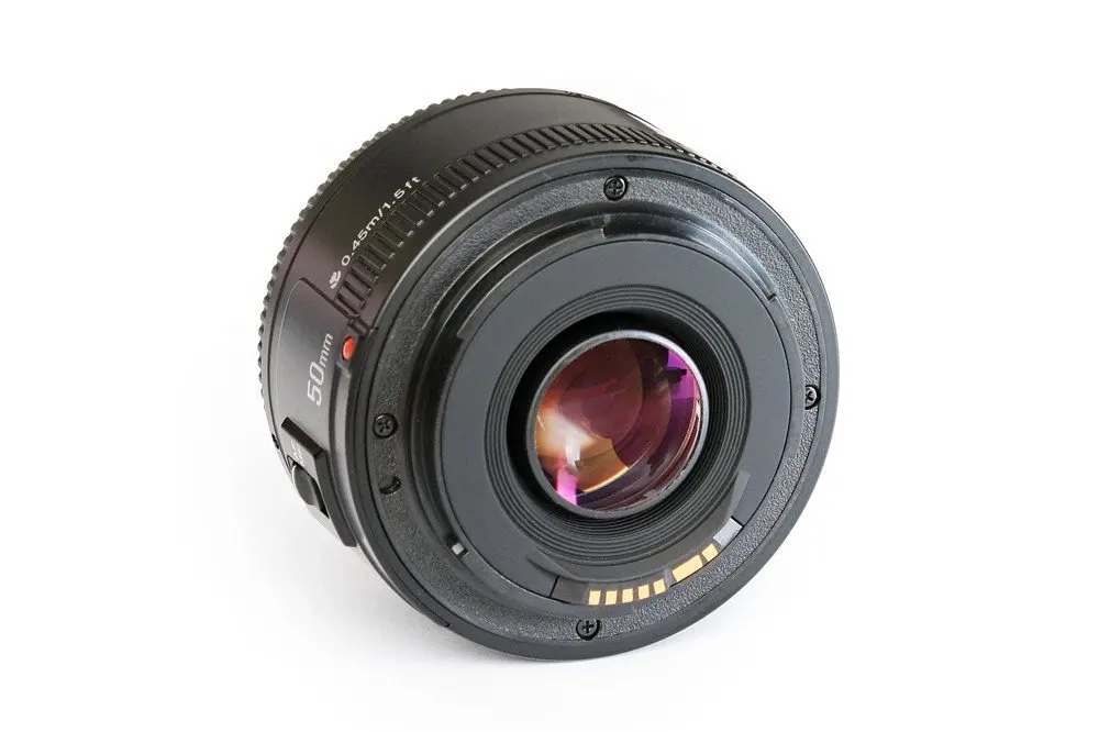 YONGNUO 50 мм YN50MM F1.8 большая апертура Автофокус Объектив EF AF/MF для Canon EOS 600D 550D 70D 700D 750D 1100D 1200D 1300D 200D