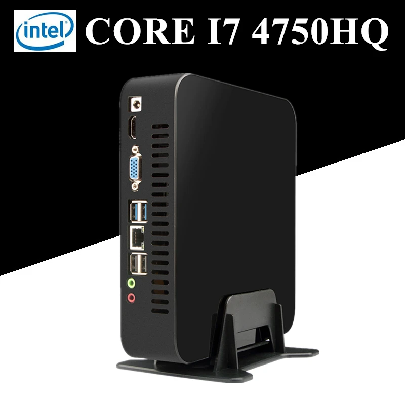 Cheap Mini PC Intel Core i7 4750HQ Quad Core 8 Threads Max 3.2GHz Intel