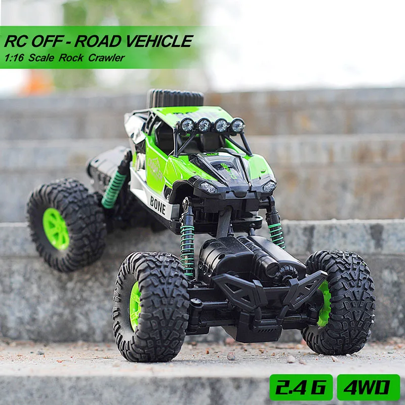 RC автомобилей 2 4 г 4CH 4WD рок сканеры для вождения автомобиля Double моторы Bigfoot