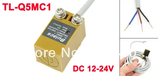 TL-Q5MC1 DC 12 V-24 V 3 тип провода NPN NO 5 мм детектор индуктивный датчик приближения 2 м