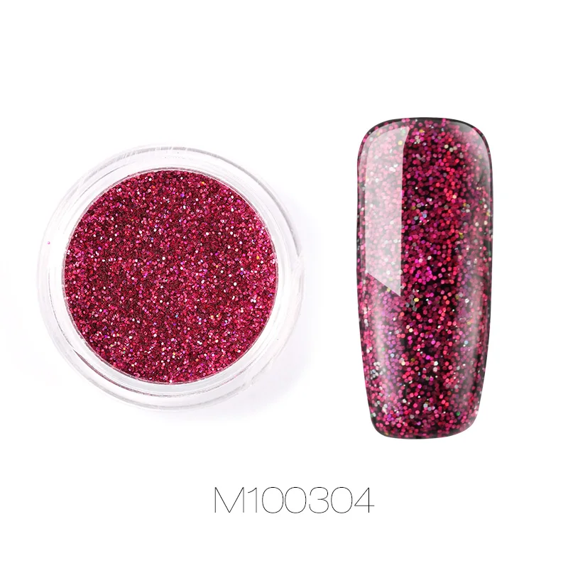 ROSALIND Nail Pigment Powder Nails Glitter Art Dip Powder Set Gel Polish Mirror Manicure Sparkles For Nails Chrome Pigment Art - Цвет: M100304