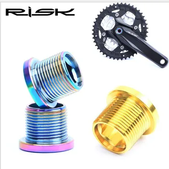 

2PCS/lot Titanium Bolts M15*12mm Bicycle Crankset Crank Arm Cycling Screw MTB Bike Spline Axis Fixing Screws