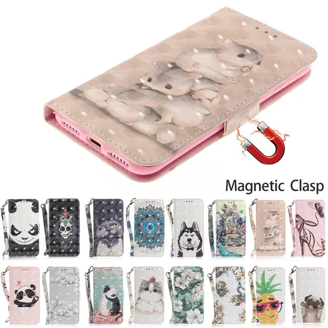 Funda de cuero PU con tapa de dibujos animados de lujo para iPhone 8 7 6 S 6 Plus 5 5S SE 10 con titular de la tarjeta de Funda para iPhone X XS X XR XS. Funda de cuero PU con tapa de dibujos animados de lujo para iPhone 8 7 6 S 6 Plus 5 5S SE 10 con titular de la tarjeta de Funda para iPhone X XS X XR XS.