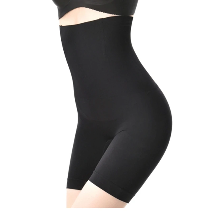 

women underwear lady high waist lift hip body shaper plus brief safety pants bundle waist plus size shaping shorts