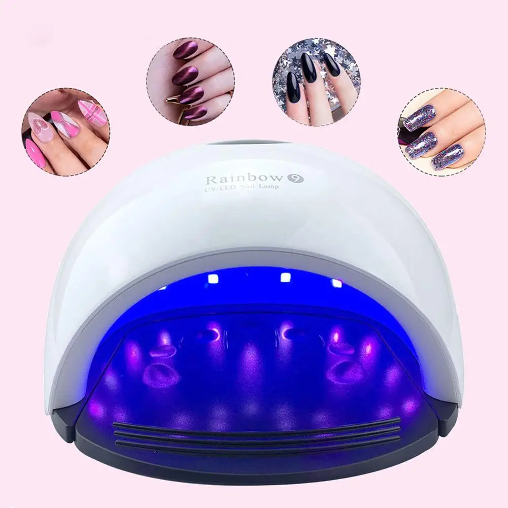 

UV Led Nail Lamp 48W With 4 Timer Setting/Sensor/LCD Display,Nail Dryer Light Curing Lamp For Gel Nail Polish Nail Art