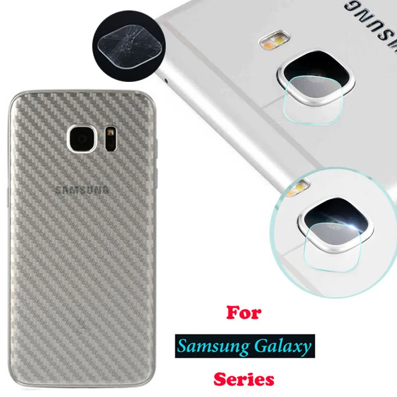 

For Samsung Galaxy S8/Plus J5/J3/J7/A3/A5/A7 2016/2017 S4/S5 Note 4/3 Camera Lens Protector Back Sticker Tempered Glass Cover