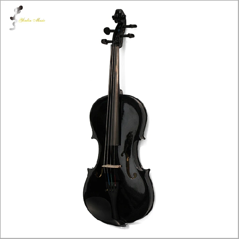 Black Violin Violin 1/4 3/4 4/4 1/2 1/8 Sizes Available Violin in Full