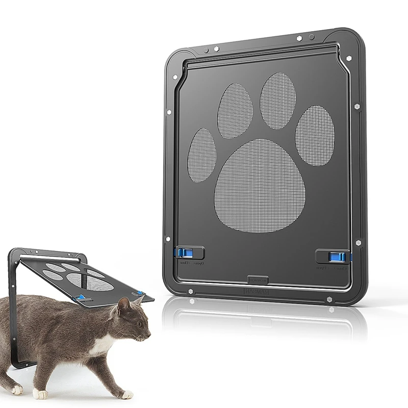 

Pet Screen Door - Pet Window Screen Dog Door Screen Door for Cats Dogs--Small