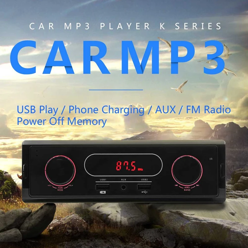2018 Новый Bluetooth K502 авто радио 12V 1Din FM автомобиля MP3 плеер|MP3-плеер для авто| |