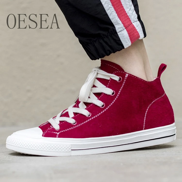 

35-39 main push women shoes HOT 2018 new flat casual shoes lace-up round toe shoes comfortable breathable tide
