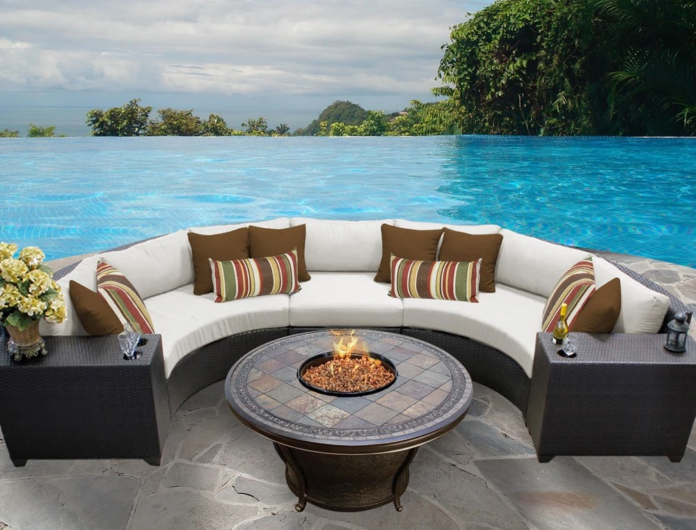 Curved Outdoor Sectional Sunbrella vlr.eng.br