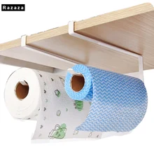 

Practical Kitchen toilet paper towel holder rack coat hanger hooks Cabinet hanging shelf organizer bathroom kitchen accessories