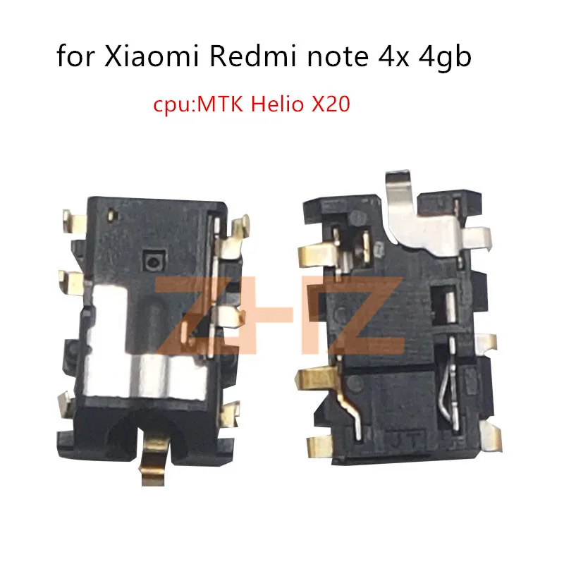 Для Xiaomi Redmi Note 4x4 ГБ mtk helio x20 модель разъема для наушников Наушники Аудио разъем