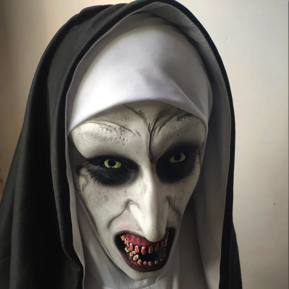 The-Nun-Horror-Mask-Cosplay-Valak-Scary-Latex-Masks-With-Headscarf-Full-Fac...