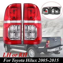 Красный влево/вправо заднего сбоку Хвост Стоп свет лампы для Toyota Hilux 2005 2006 2007 2008 2009 2010 2011 2012 2013 2014 2015 LH/RH