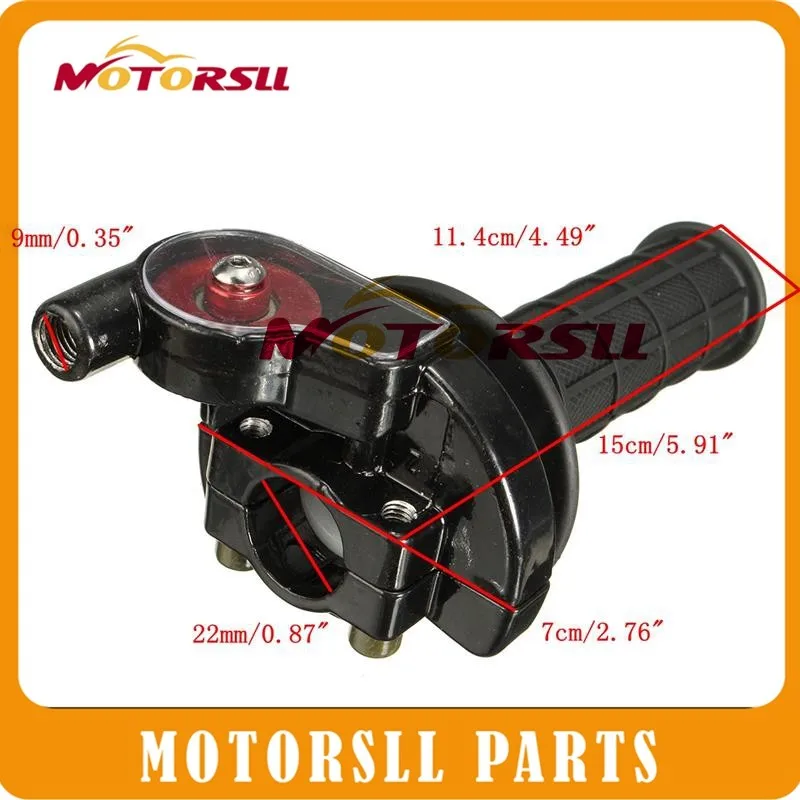 1/4 быстрый поворот дроссельной заслонки акселератор сцепление грязи питбайк Мотокросс 7/" Руль Ручки ATV kayo Bse Liya KTM