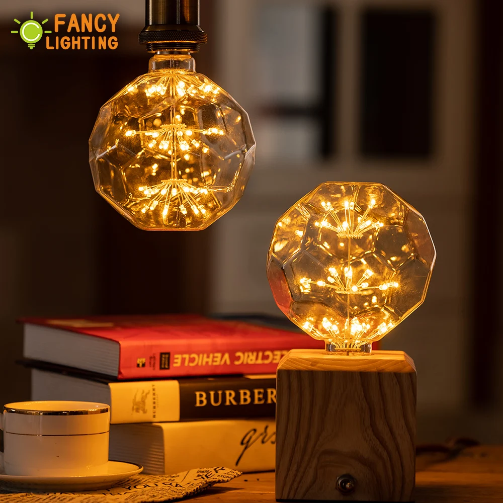 Led lamp E27 FootBall Starry Sky bulb 110/220V Dimmable bombillas led for home/LivingRoom/bedroom/celebration decor lamparas led Led lamp E27 FootBall Starry Sky bulb 110/220V Dimmable bombillas led for home/LivingRoom/bedroom/celebration decor lamparas led