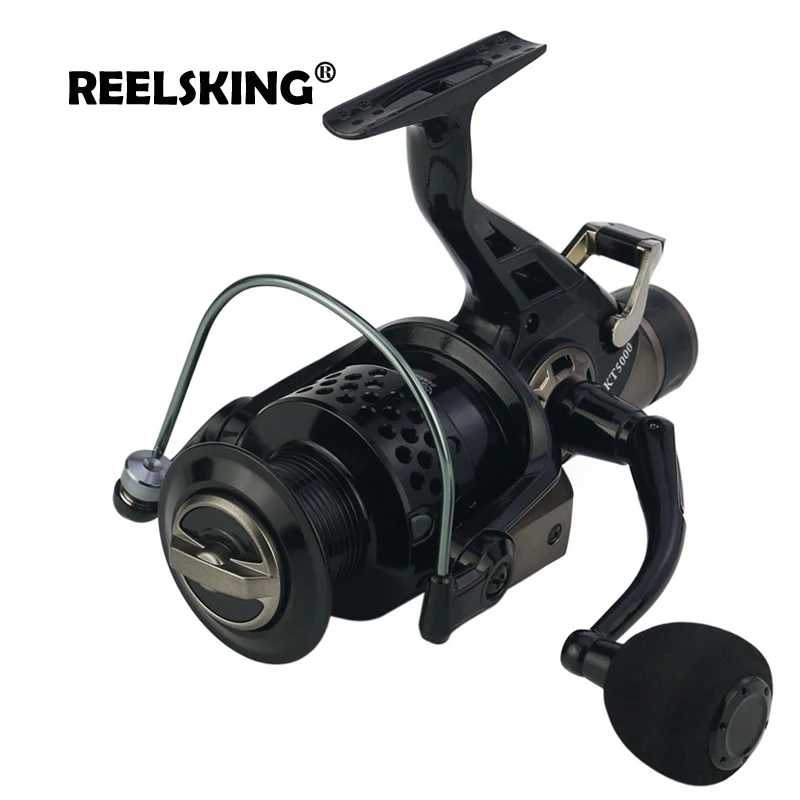 REELSKING جديد 13 + 1 BB الجبهة والخلفية السحب بكرات 3000-8000 سلسلة الكارب عدو الصيد بكرات REELSKING جديد 13 + 1 BB الجبهة والخلفية السحب بكرات 3000-8000 سلسلة الكارب عدو الصيد بكرات