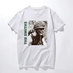 The Smiths/футболка с английской рок-группой Meat Is Murder 1985 Morrissey Marr, хлопковые футболки с короткими рукавами и круглым вырезом, европейский размер