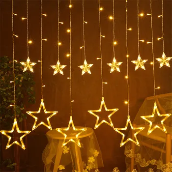 

Christmas Decorations for Home 12 Stars Led Lamp Decor New Year 2020 Christmas Outdoor String Lights Ornaments Navidad 2019 . Q