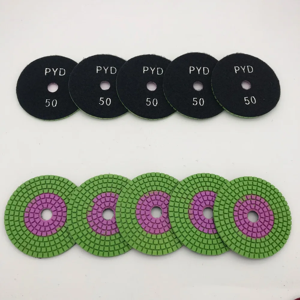 Stone Diamond Polishing Wheel 4 inch (100 mm) Wet Granite Tools Diamond