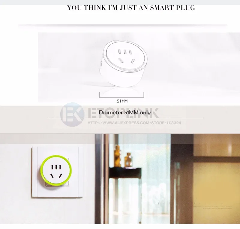 Мини K Wi-Fi Smart Plug Switch штепсельная розетка умный управление Wi-Fi дистанционное управление таймер переключатель для iPhone разъем